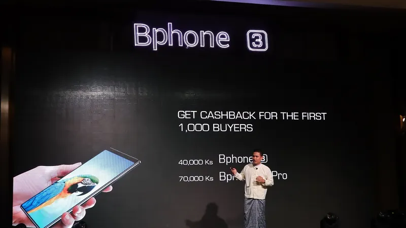 Bkav chính thức mở bán Bphone 3 ở Myanmar