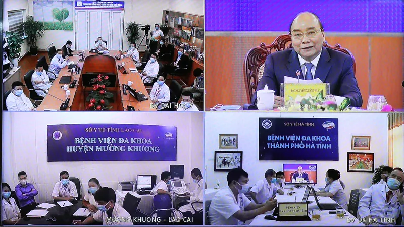 Ra mắt nền tảng khám chữa bệnh từ xa và ứng dụng bảo vệ cộng đồng, phòng chống Covid-19
