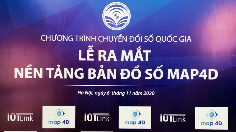 Ra mắt nền tảng bản đồ số MAP4D đầu tiên của Việt Nam