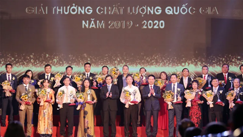 Vinh danh 116 doanh nghiệp đoạt Giải thưởng Chất lượng quốc gia 