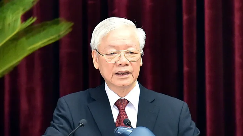 Trao Huân chương Sao Vàng tặng Tổng Bí thư Nguyễn Phú Trọng 