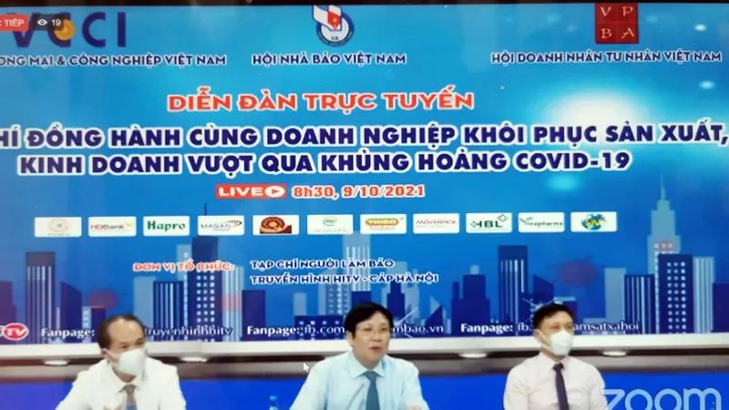 Báo chí đồng hành cùng doanh nghiệp vượt qua đại dịch Covid-19