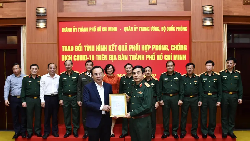 TPHCM tri ân lực lượng quân đội hỗ trợ, chi viện phòng chống dịch Covid-19