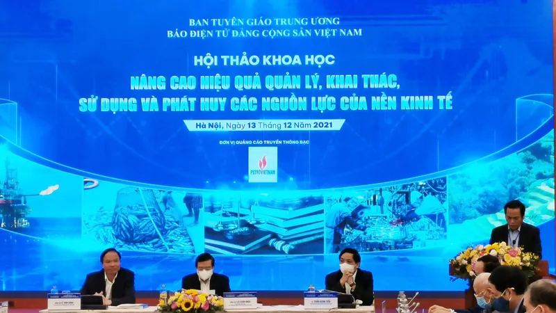Nâng cao hiệu quả quản lý, khai thác và phát huy các nguồn lực của nền kinh tế