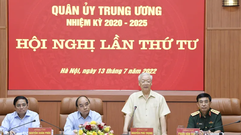 Tổng Bí thư Nguyễn Phú Trọng: Toàn quân phải kiên quyết hơn nữa trong đấu tranh phòng, chống tham nhũng, tiêu cực