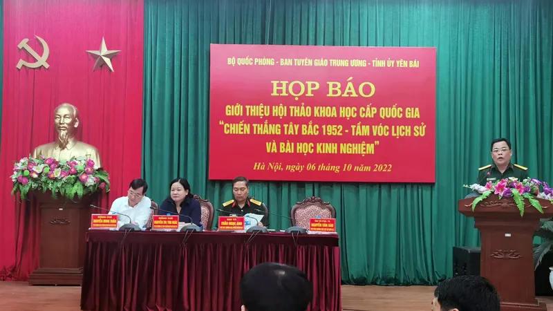 ​Hội thảo khoa học cấp quốc gia kỷ niệm 70 chiến thắng Tây Bắc