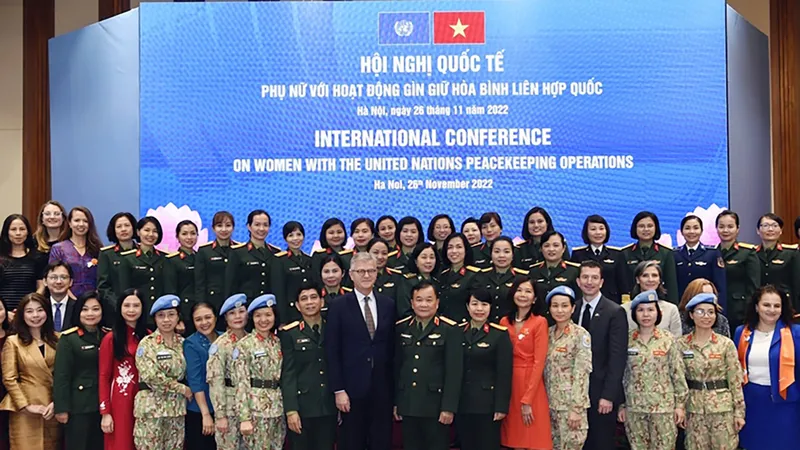 Việt Nam sẽ tăng tỷ lệ nữ quân nhân tham gia lực lượng gìn giữ hòa bình Liên hiệp quốc