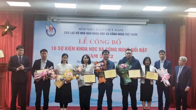 Công bố 10 sự kiện khoa học – công nghệ nổi bật năm 2022