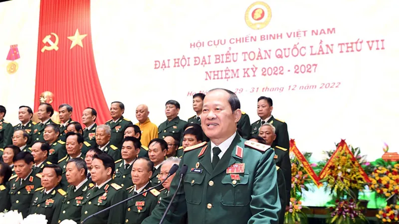 Thượng tướng Bế Xuân Trường được bầu làm Chủ tịch Hội Cựu chiến binh Việt Nam