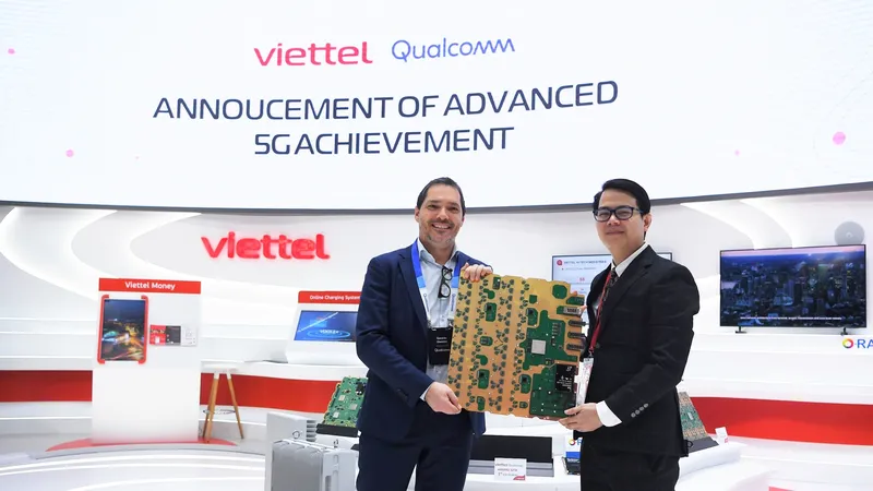 Viettel hợp tác với Qualcomm sản xuất thành công hệ thống thu phát 5G thế hệ mới