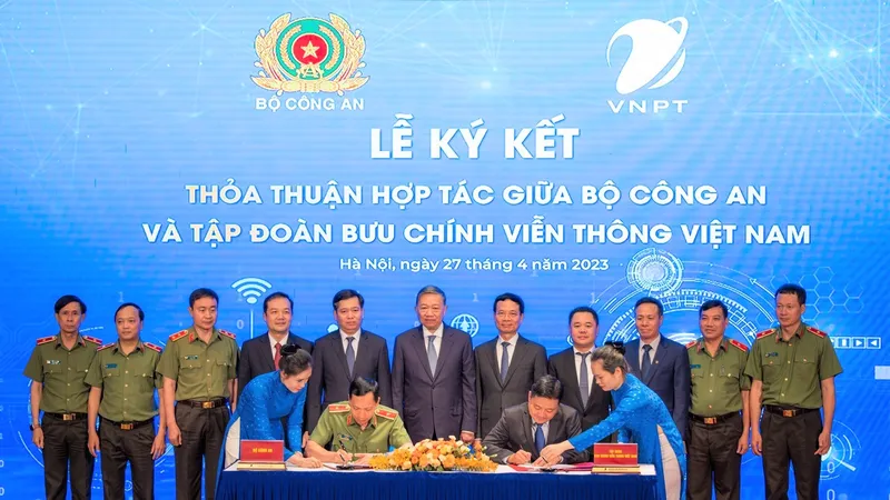 VNPT tiếp tục được Bộ Công an lựa chọn làm đối tác chuyển đổi số