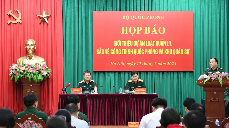 Giới thiệu Dự án Luật Quản lý, bảo vệ công trình quốc phòng và khu quân sự