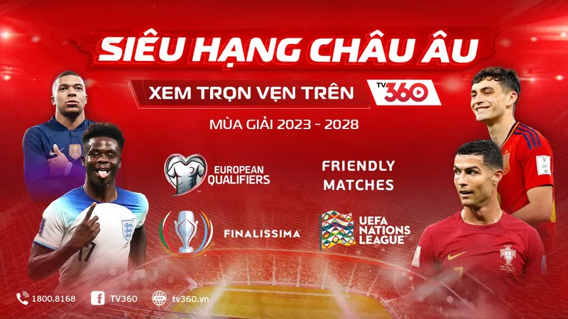 Viettel sở hữu bản quyền các giải đấu cấp đội tuyển thuộc UEFA trong 6 năm