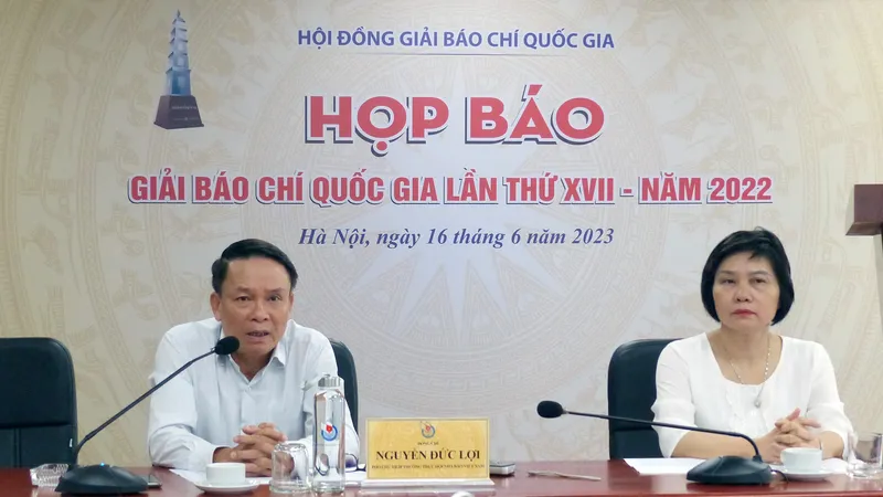124 tác phẩm đoạt Giải Báo chí quốc gia lần thứ XVII - năm 2022