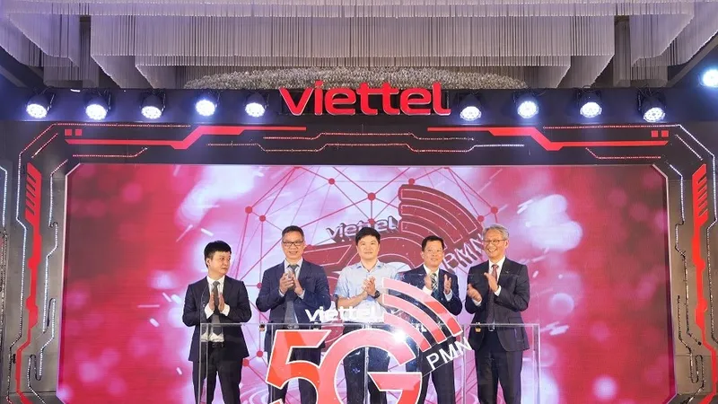 Nhà máy thông minh đầu tiên ở Việt Nam vận hành mạng 5G riêng do Viettel cung cấp