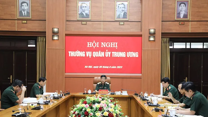 Thường vụ Quân ủy Trung ương giới thiệu nhân sự quy hoạch Ban Chấp hành Trung ương Đảng khóa XIV