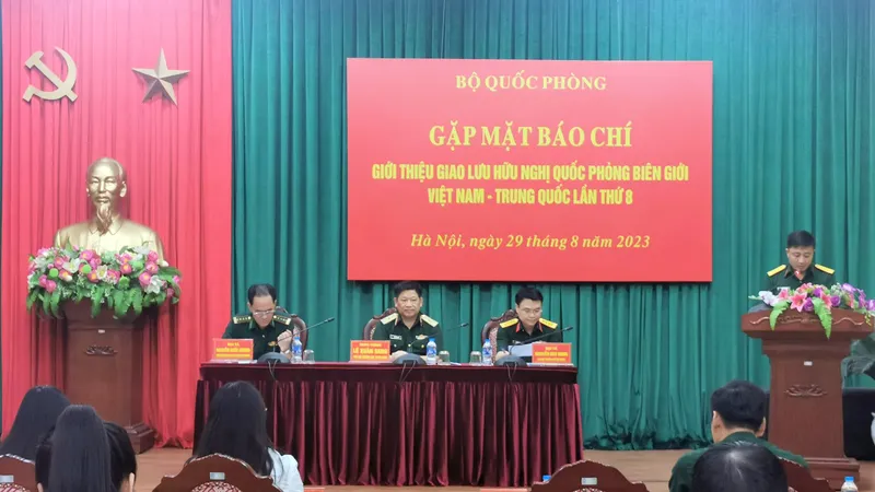 Sắp diễn ra Giao lưu hữu nghị quốc phòng biên giới Việt Nam - Trung Quốc lần thứ 8