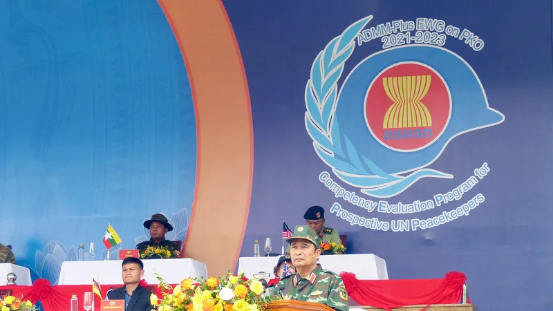 Khai mạc Chương trình đánh giá năng lực tham gia gìn giữ hòa bình trong khuôn khổ ADMM+