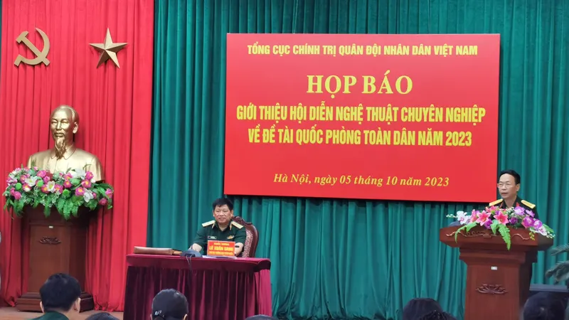19 đoàn nghệ thuật tham gia hội diễn về quốc phòng toàn dân năm 2023