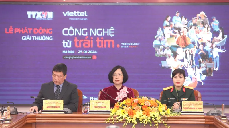 Phát động giải thưởng ảnh và video clip “Công nghệ từ trái tim”