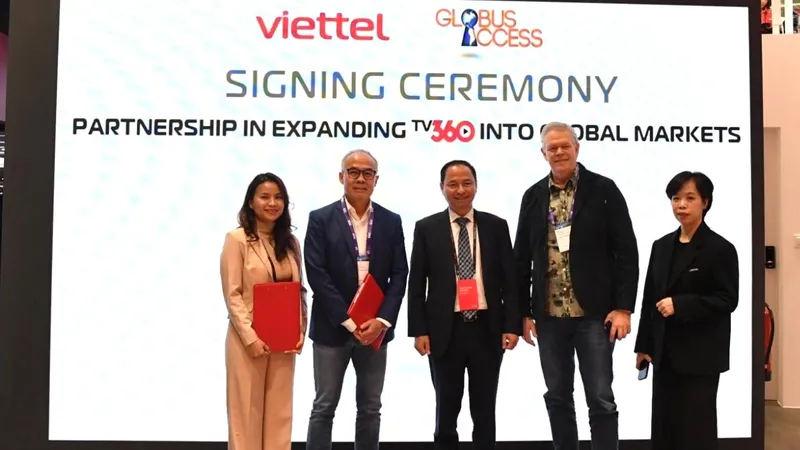 Viettel hợp tác với Globus Access để phát triển TV360 ở thị trường quốc tế