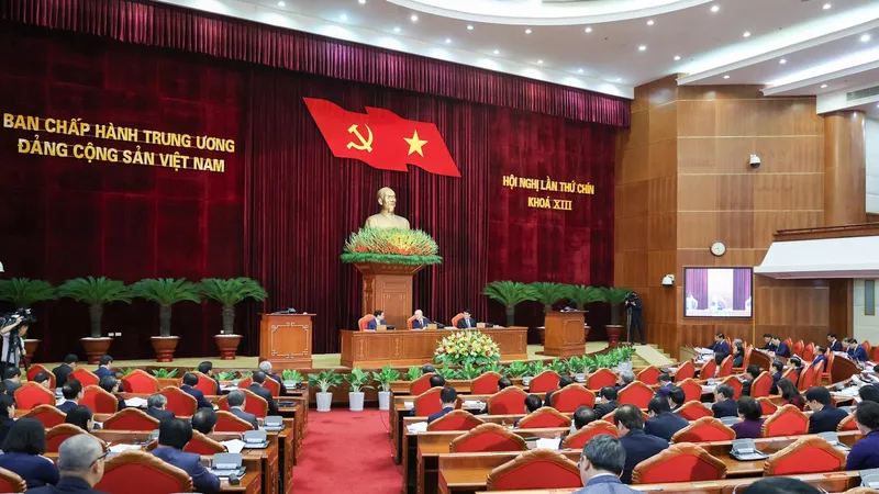 Khai mạc Hội nghị lần thứ 9 Ban Chấp hành Trung ương khóa XIII
