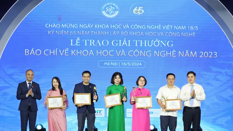 23 tác phẩm đoạt Giải thưởng báo chí về khoa học - công nghệ năm 2023