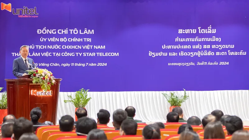 Unitel là hình mẫu cho hợp tác kinh tế giữa Việt Nam và Lào