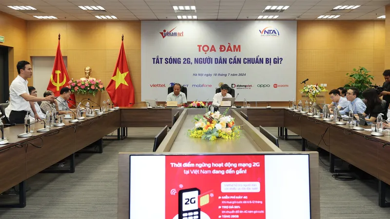 Tắt sóng 2G sẽ không có nhiều xáo trộn, ảnh hưởng nhiều tới người dân