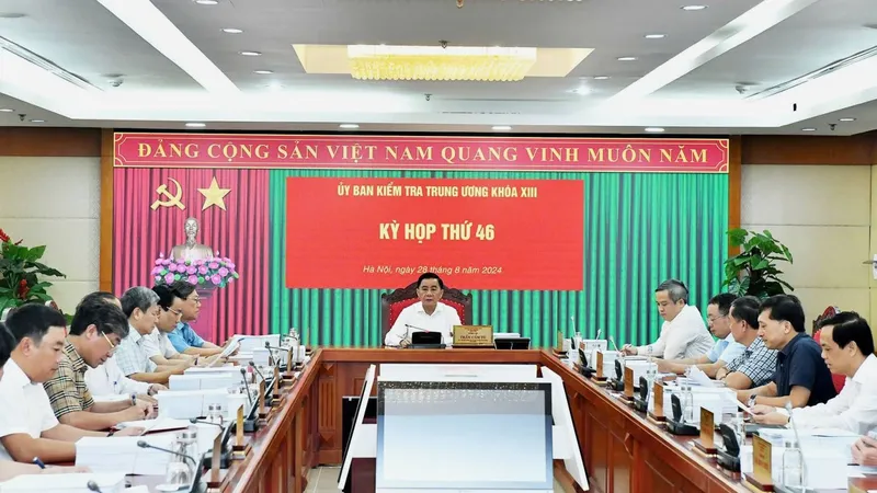 Ủy ban Kiểm tra Trung ương thi hành kỷ luật nhiều tập thể, cá nhân ở Bắc Giang và Lai Châu