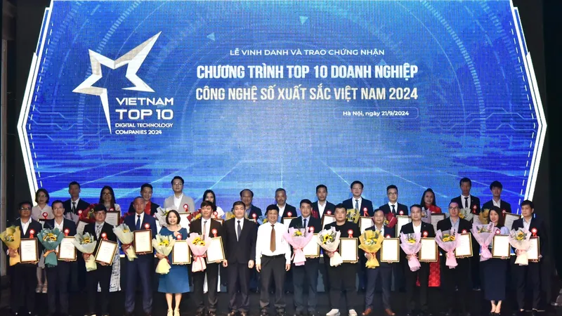 Vinh danh 56 doanh nghiệp công nghệ số xuất sắc Việt Nam