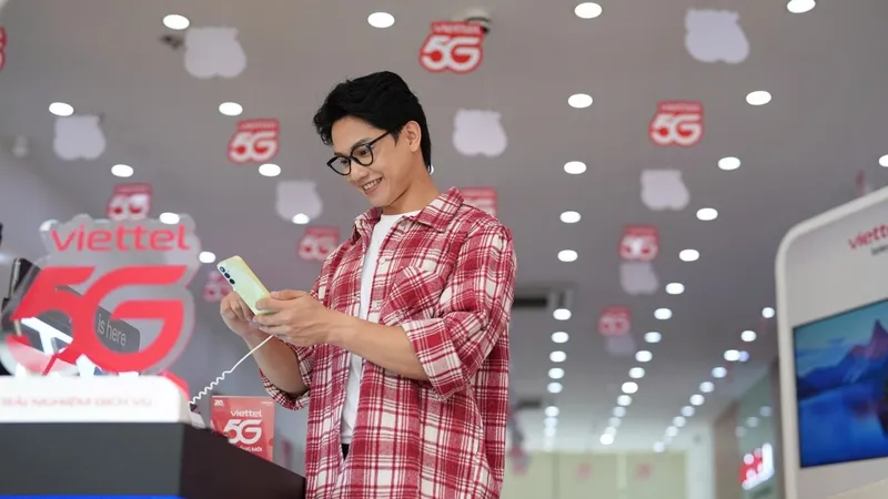 Đã có 3 triệu người dùng 5G của mạng Viettel