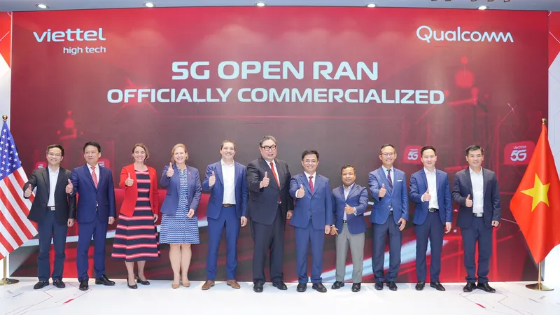 Viettel và Qualcomm thúc đẩy thương mại hóa trạm phát sóng 5G tiêu chuẩn Open RAN