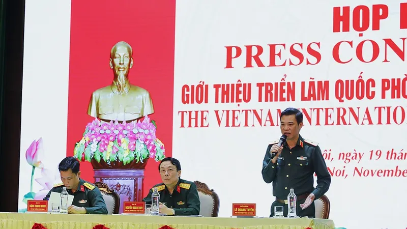 Đã có 42 đoàn khách quốc tế đăng ký tham dự Triển lãm Quốc phòng quốc tế Việt Nam 2024