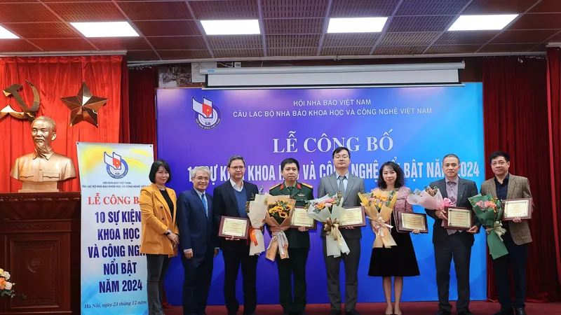 10 sự kiện KH-CN nổi bật năm 2024