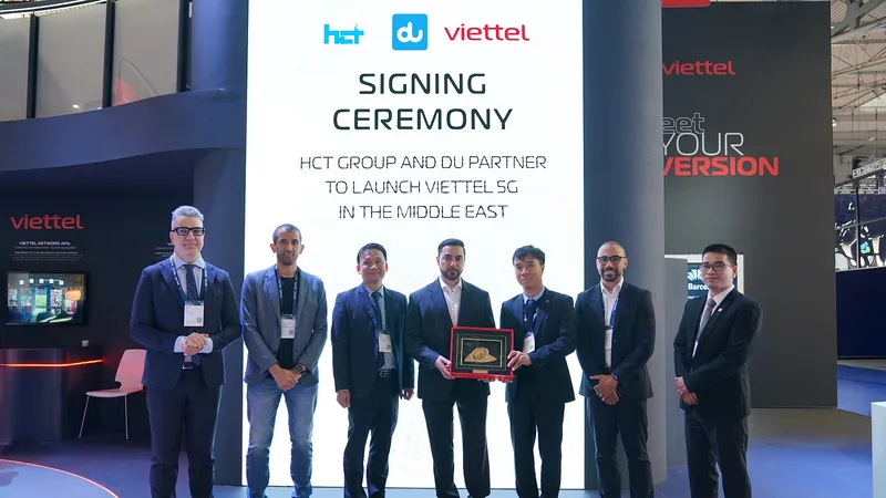 Viettel High Tech chính thức thử nghiệm thiết bị 5G cùng nhà mạng hàng đầu tại Trung Đông