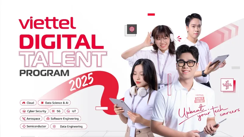 Viettel Digital Talent, cơ hội thực tập công nghệ hàng đầu năm 2025