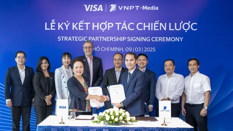 Visa và VNPT-Media hợp tác chiến lược thúc đẩy chuyển đổi số và tài chính toàn diện