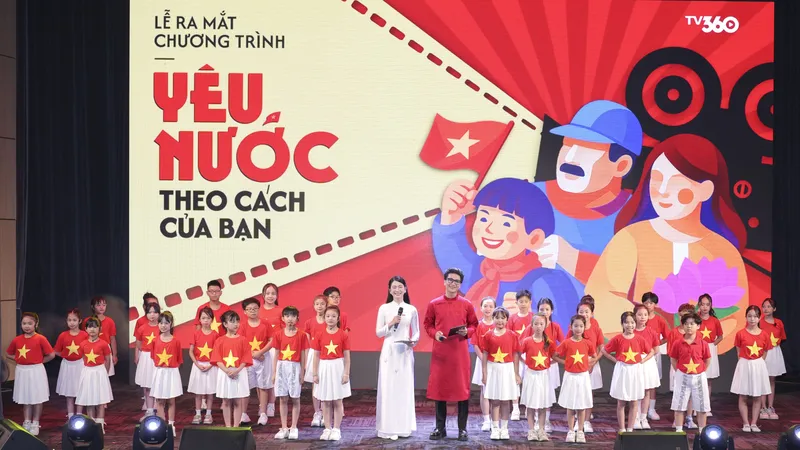 Quang cảnh lễ phát động chương trình “Yêu nước theo cách của bạn”