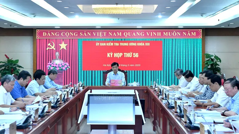 Ủy ban Kiểm tra Trung ương kỷ luật và đề nghị kỷ luật một số cán bộ