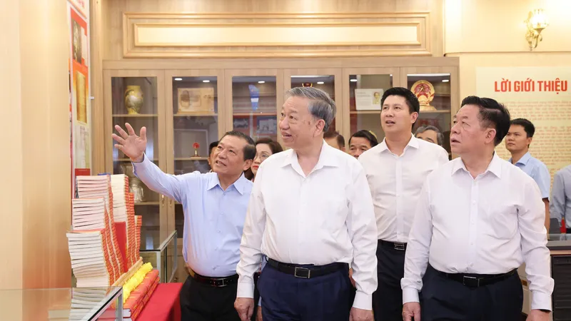 Tổng Bí thư Tô Lâm làm việc với Ban Tuyên giáo và Dân vận Trung ương