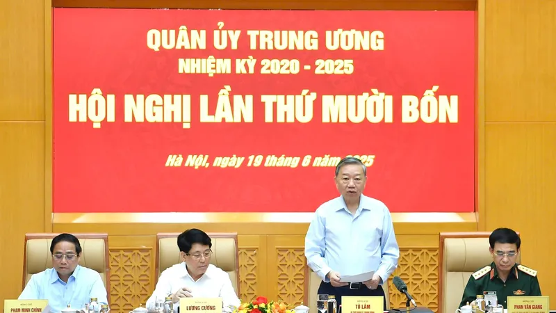 Tổng Bí thư Tô Lâm chủ trì Hội nghị Quân ủy Trung ương