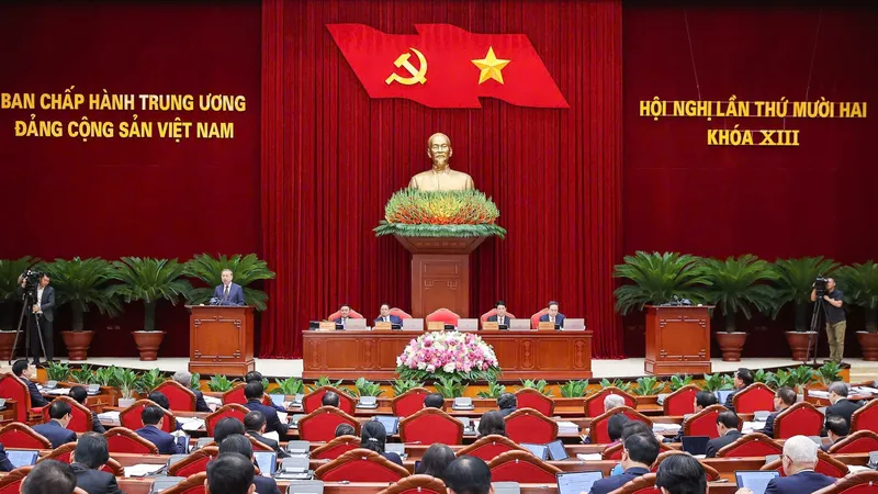 Khai mạc Hội nghị lần thứ 12 Ban Chấp hành Trung ương Đảng khóa XIII