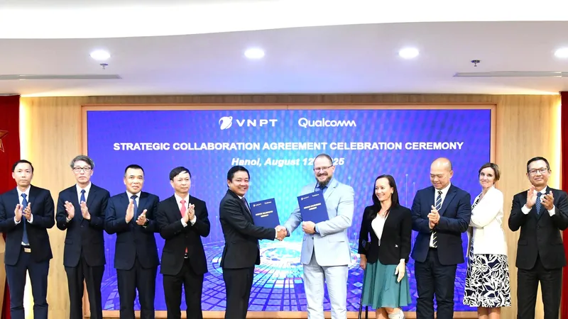 VNPT và Qualcomm hợp tác chiến lược, thành lập trung tâm nghiên cứu và phát triển công nghệ xuất sắc