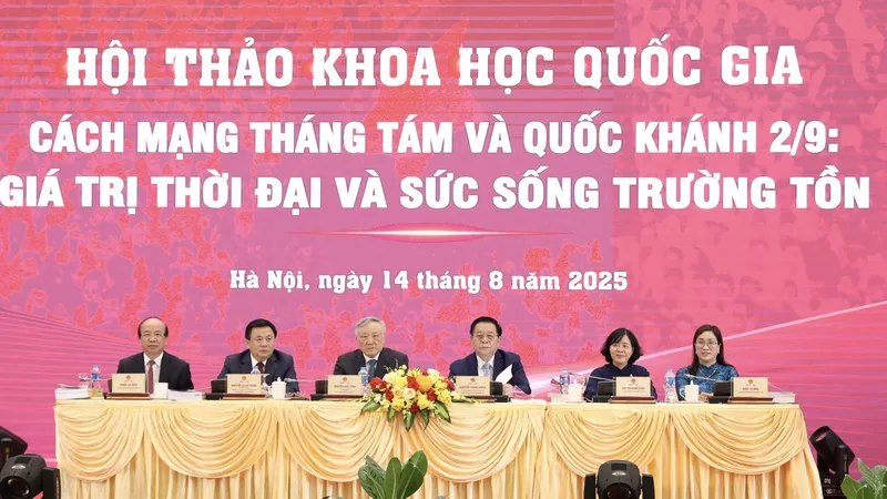 Cách mạng Tháng Tám và Quốc khánh 2-9: Giá trị thời đại và sức sống trường tồn