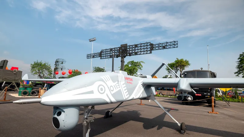 UAV đa năng tầm xa, cấp chiến lược lần đầu trình làng của Việt Nam