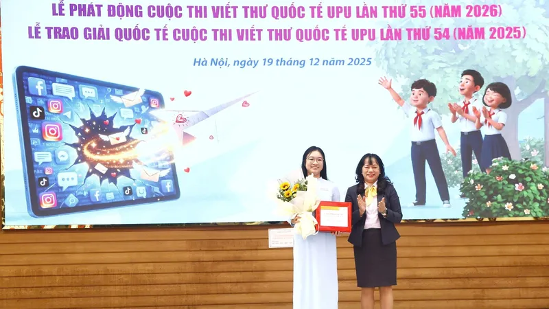 Phát động cuộc thi Viết thư quốc tế UPU lần thứ 55