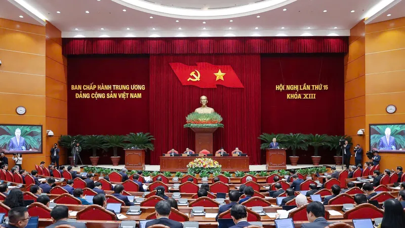 Khai mạc Hội nghị lần thứ 15 Ban Chấp hành Trung ương Đảng khóa XIII