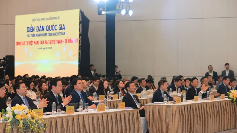 Doanh nghiệp công nghệ là lực lượng sản xuất chiến lược của nền kinh tế đất nước