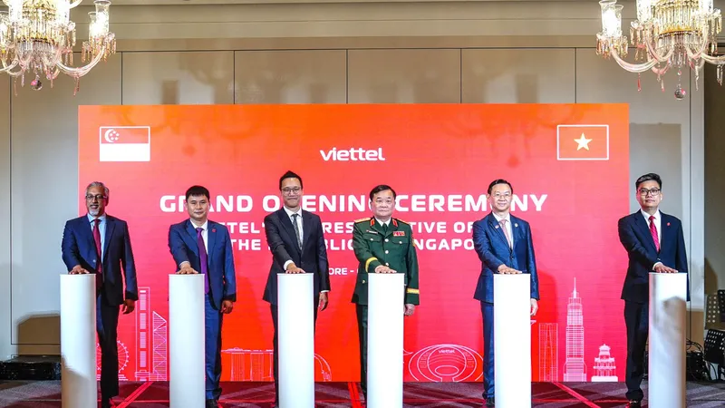 Khai trương Văn phòng đại diện Viettel tại Singapore
